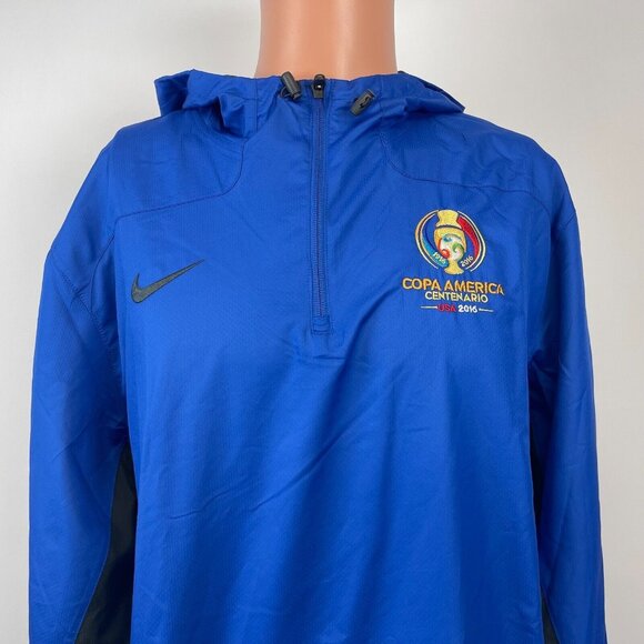 Nike Blue Windbreaker Jacket - Picture 1 of 4